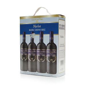 Schwaben Wein Merlot halbtrocken 3 L Bag in Box Weingut Cramele Recas