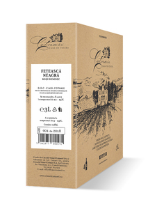 Feteasca Neagra halbtrocken - 3 L Bag in Box Weingut Cotnari
