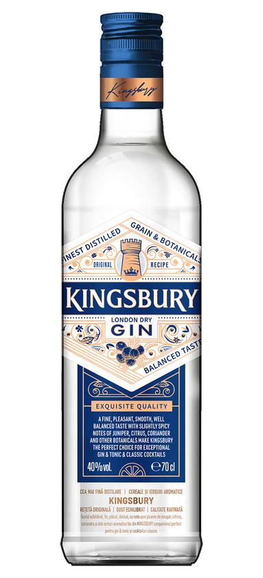 Kingsbury London Dry Gin - Feel like a King!